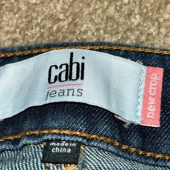 Women's EUC Vintage Cabi New Crop Jeans  Size 4 - Picture 6 of 7